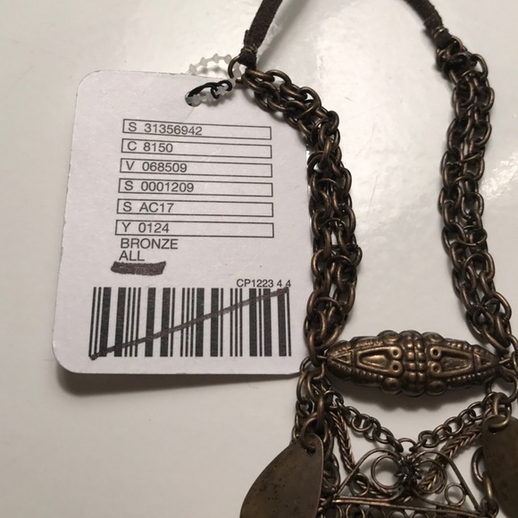 NWT Free People skinny tie upper arm band - Picture 4 of 4