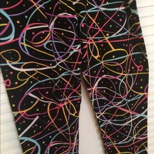 LuLaRoe brand new leggings! Multicolored spirals