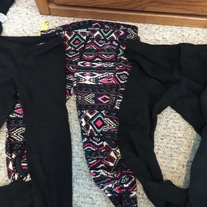 3 pairs of leggings