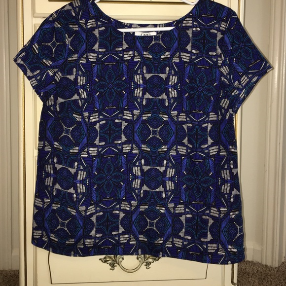 Women's printed blouse