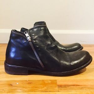 Officine Creative Distressed Varda Booties