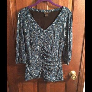 Blue patterned style and co super cute!