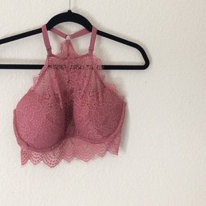 Pink bra