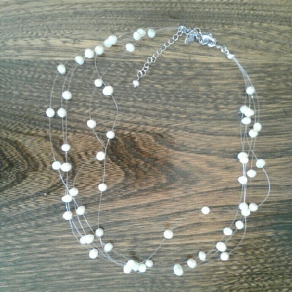 Lia Sophia Multistrand Pearl Necklace