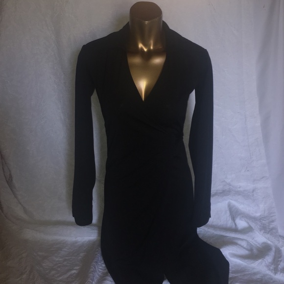 ‼️Sale‼️ Black express wrap dress