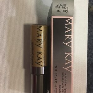 Mary Kay nourishine lip gloss. Cream & sugar.