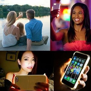 SELFIE  STUDIO  CASE LED LIGHT