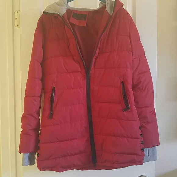 Coat Parka Hooded size Small