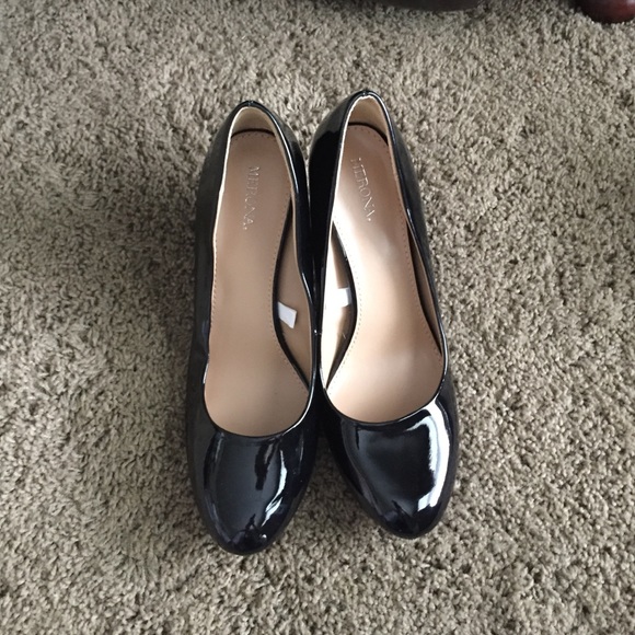 Black heels