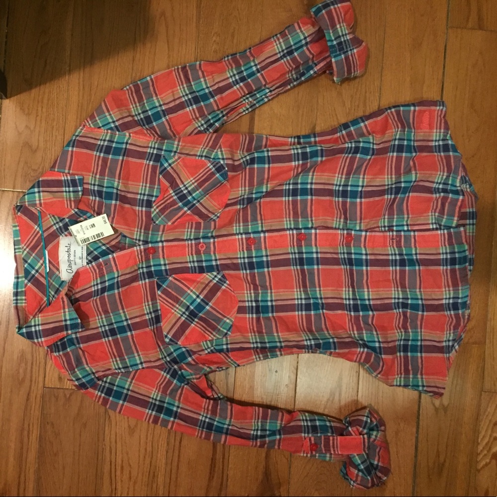 Plaid Aeropostale shirt