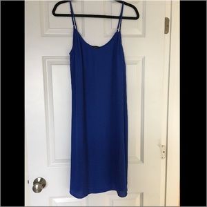 J. Crew Blue Slip Dress Brand New With Tags!