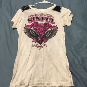 A sinful shirt