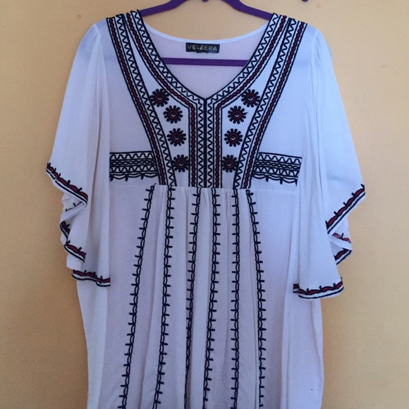 Embroidered tunic