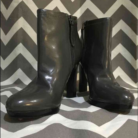 Dark Grey Franco Sarto Bootie