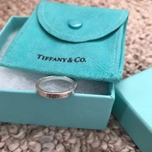 Tiffany "I love you" notes ring!💙💍