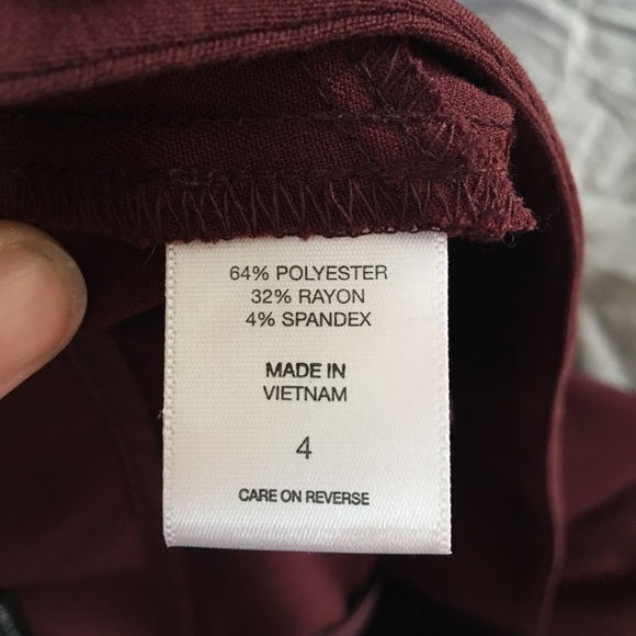 NY&Co cranberry midi skirt - Picture 4 of 4