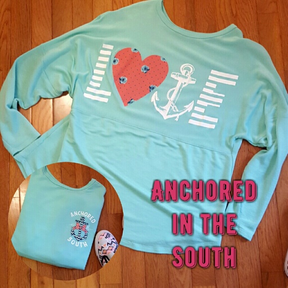 Anchored to the south Jersey TShirt
