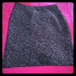 Gorgeous brocade LOFT pencil skirt