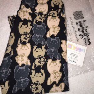 NWT LulaRoe "frenchies" OS unicorn legging