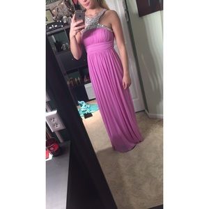 Pink prom dress