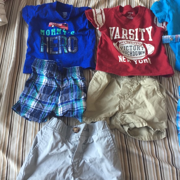 Carters boy infant clothing.