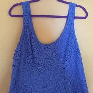 Blue dress