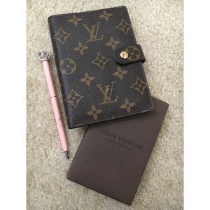 Authentic Louis Vuitton PM Agenda / Planner