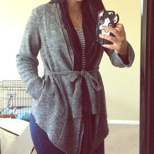 Wool blend jacket