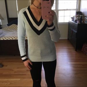 RD style Sweaters - Athleisure mint varsity sweater. RD style Sweaters - Athleisure mint varsity sweater.
