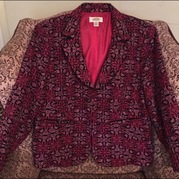 Beautiful and unusual Talbots blazer!