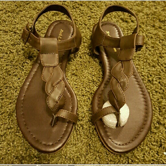 Brown sandals