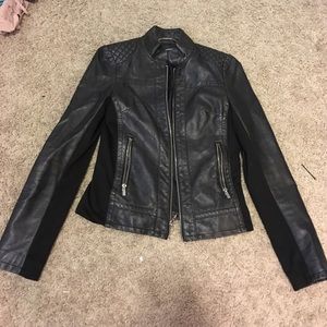 Express leather jacket
