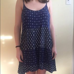 Blue summery dress