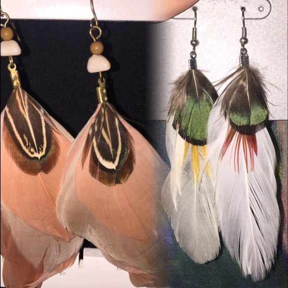 FREE NWT Feather Earring Bundle