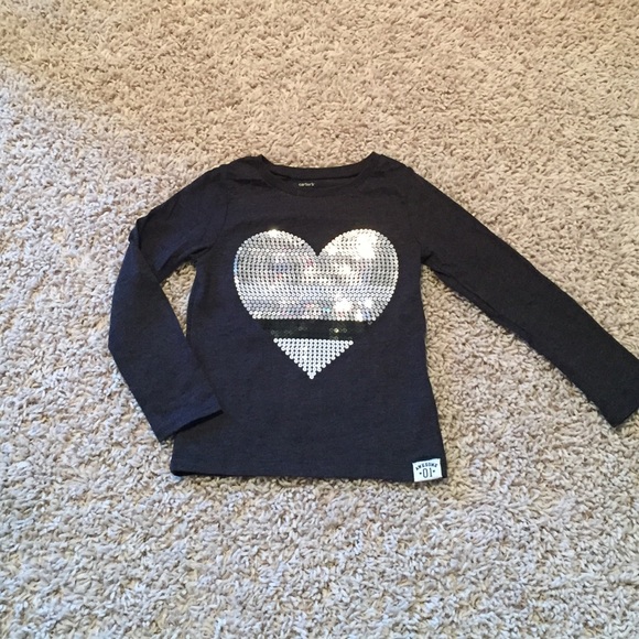 Carter's girl's long sleeve tee shirt