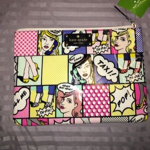 Pop Print Kate Spade Clutch