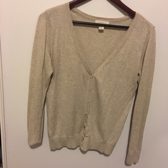 Oatmeal beige cardigan