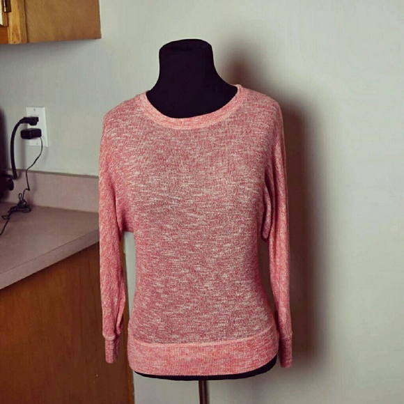 Tops - Beautiful Pink & Peach Colored Knitted Sweater