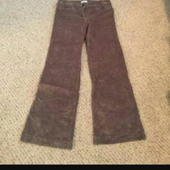 Brown corduroy pants