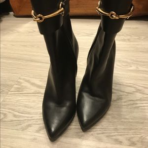 Gucci leather boots in size 8