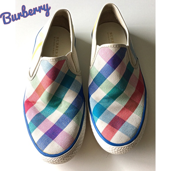 burberry boat shoes
