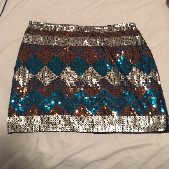 sequin party skirt!