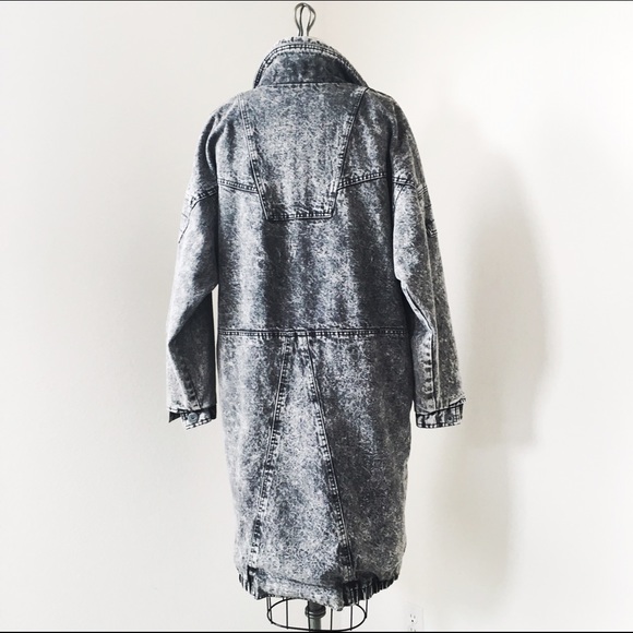 ❌SOLD!❌IZZI Rare Oversized Denim Jacket Men's - Picture 3 of 4