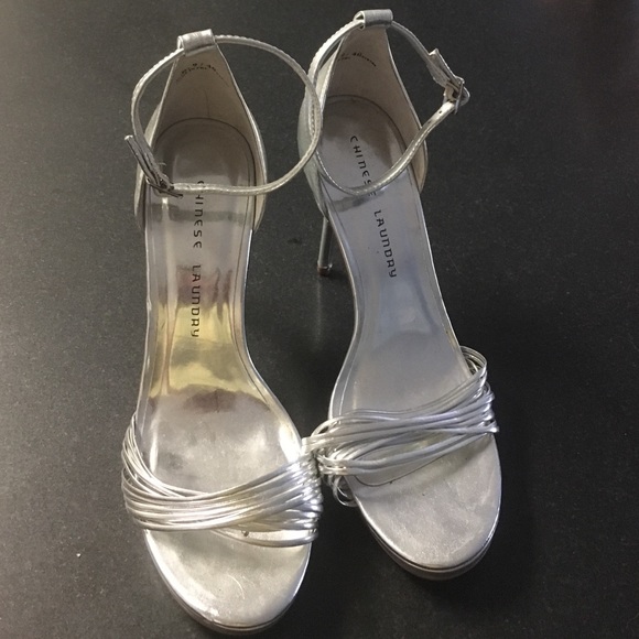 Silver heels