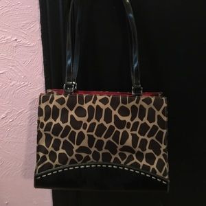 Brown & tan cute purse - FINALCLEARANCE