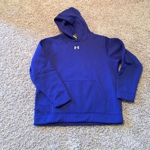 Under Armour Boy's Royal Blue Hoodie