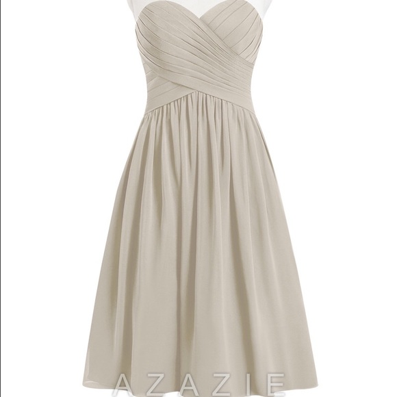 Heidi Bridesmaid Dress in Taupe