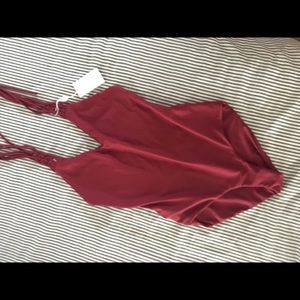 L One piece Mikoh Mediterranean Pomegranate. NWT