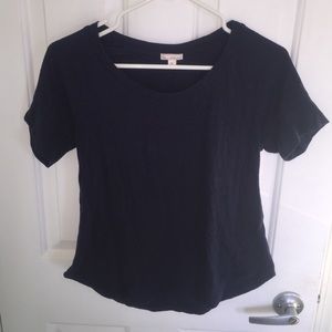 ❤️Navy blue short sleeve top