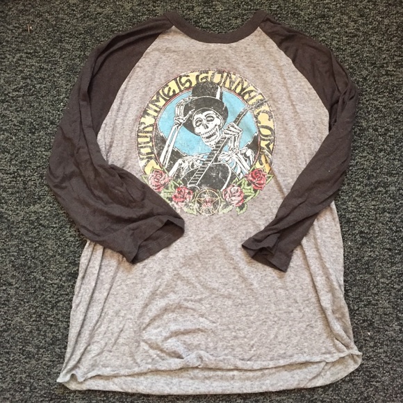 grateful dead baseball tee